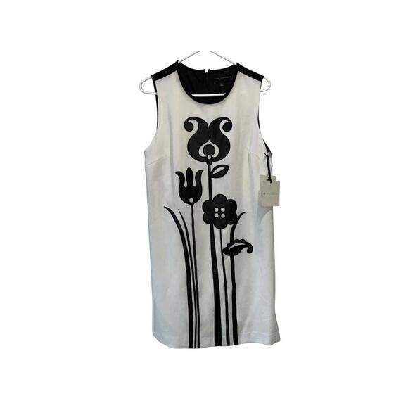 Stylish Floral Pattern Sleeveless Dress - Picture 1 of 5